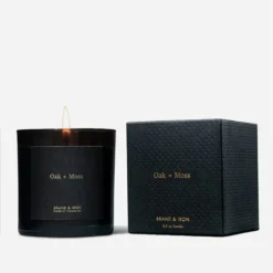 Dark Series Candle Oak + Moss