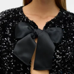 JJXX Select Store -Vero Moda Store VeroModa VMEttaShortCardigan BLACK 051905 4